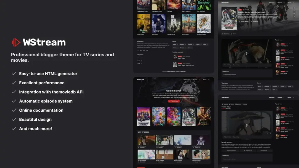 Xstream theme blogger