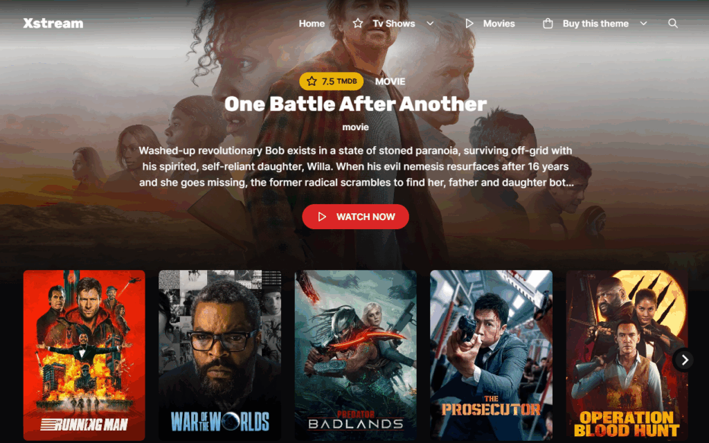 Xstream theme blogger